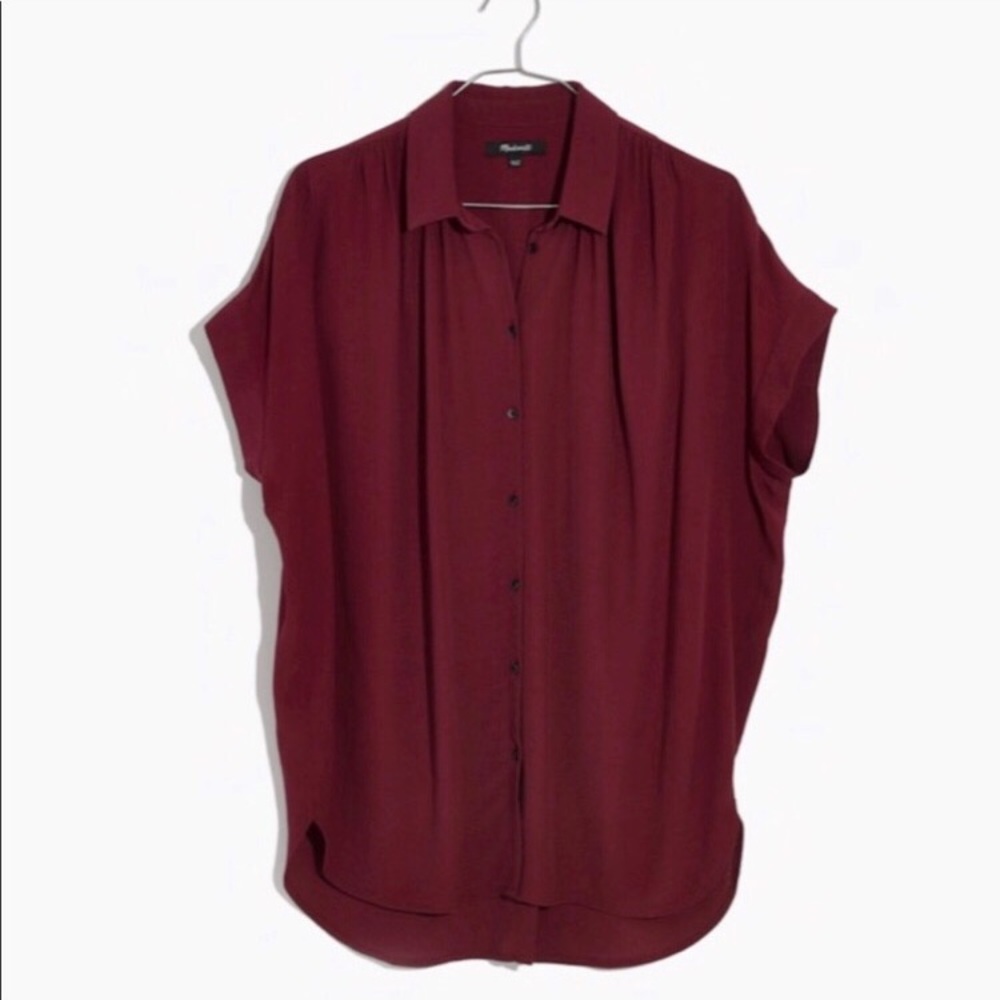 Madewell Central Drapey Popover Shirt